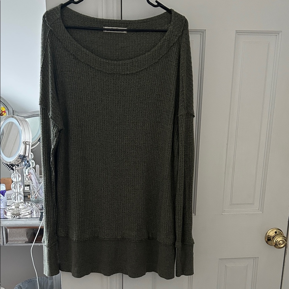 We The Free Sage Knit Top
